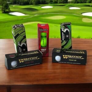 Golf Ball Balls Sleeves Mix Bundle lot Golfing Bridgestone Warrior Volvik